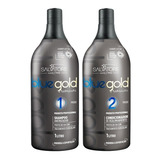Salvatore Blue Gold Premium 2x1l - Escova Progressiva