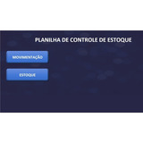 Planilha Excel Controle De Estoque