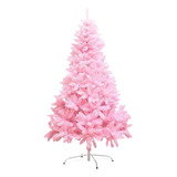 Árvore Natal 150cm C/ 320 Galhos Decoração Pinheiro Rosa