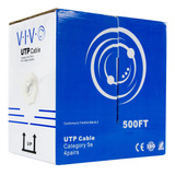 Cable Ethernet Lan Cat-5e Vivo 500 Ft Cable Utp Caja De