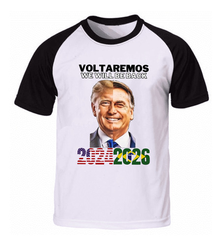 Camiseta Camisa Masculina Homem Direita Trump Bolsonaro