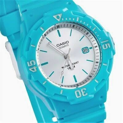 Reloj Casio De Dama Modelo Lrw-200 Celeste