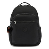 Mochila Kipling Seoul True Black Preta