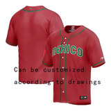 Playera Roja Del Clásico Mundial De Béisbol De México 2023