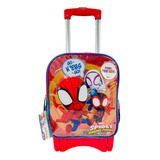 Mochila De Carrito Spidey Y Sus Amigos, Spiderman, Hombre Araña Pre-escolar