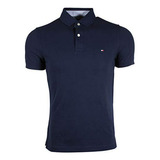 Polo Piqué Tommy Hilfiger Hombre Slim Fit Elástico