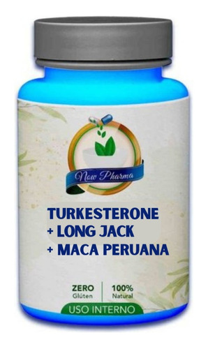 Turkesterone + Long Jack + Maca Peruana 60 Caps - Now Pharma