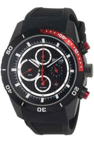 Reloj Hugo Boss Hombre 1512661 Negro/rojo Cronografo