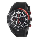 Reloj Hugo Boss Hombre 1512661 Negro/rojo Cronografo