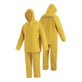 Traje Jardinera Pvc 0,35 Mm Amarillo Ackerland