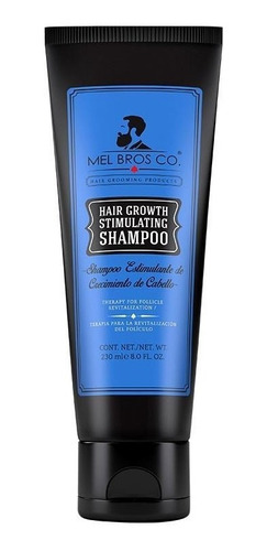 Mel Bros Co ® Shampoo Anticaida 8oz Estimulante Cabello 