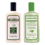 Kit  Ortiga Capilatis Shampoo + Enjuague  Anti Caida