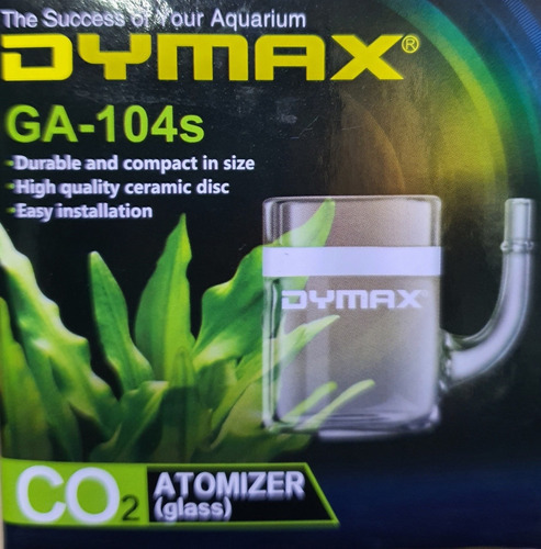 Difusor Co2 Vidrio Ceramica Dymax Ga104s Acuarios Plantados