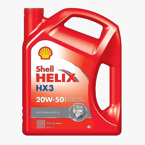 Aceite Mineral Shell Helix Hx3 20w50 4lts