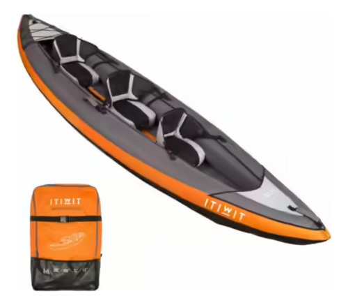 Kayak Inflable Reforzado 3 Personas