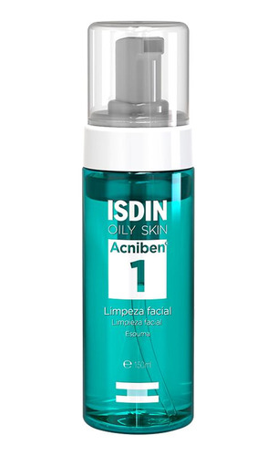 Isdin Oily Skin Acnibe Espuma Facial De Limpeza 150ml