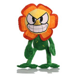 Cuphead Cagney Carnation Peluche Muñeca Cumpleaño Regalo