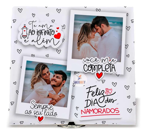 Presente Para Namorados  - Dia Dos Namorados Azulejo C\u002F Foto | Parcelamento sem juros