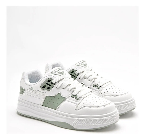Clasben Tenis Urbanos Para Mujer Blanco Cod 131953-e