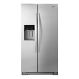Refrigerador Auto Defrost Whirlpool Wd1006 Acero Inoxidable Con Freezer 585l 127v