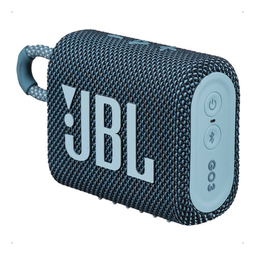 Alto-falante Jbl Go 3 Portátil Som Bluetooth Prova Agua Azul