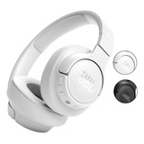 Fone De Ouvido Tune 720bt Jbl Bluetooth On Ear Bass Branco