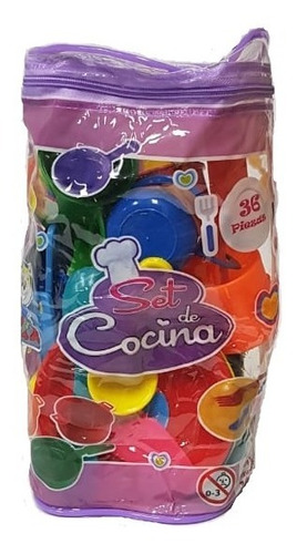 Set De Vajilla Cocina Juguete Para Niños