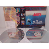 Película Jaws Tiburón En Laserdisc Completa Vintage 1991 