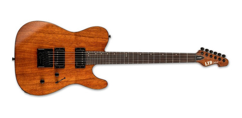 Guitarra Electricaesp/ltd Te-1000 Evertune Koa Natural Gloss