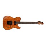 Guitarra Electricaesp/ltd Te-1000 Evertune Koa Natural Gloss