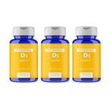 Vitamina D3 4000ui (100mcg) + Magnesio - Fynutrition X3