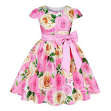 Vestido Elegante De Niña Fiesta Princesa 2-8 Años