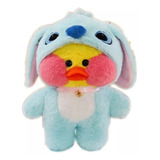 Peluche De Pato Lalafanfan Vestido Como Stitch