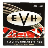 Cuerdas De Guitarra Eléctrica Fender Evh Premium, Niqueladas