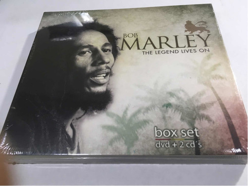 Bob Marley The Legend Lives In Dvd + 2 Cd Digipack Nuevo