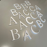 Letra Logo Nome Fachada Pvc - 10cm X 10mm Espessura