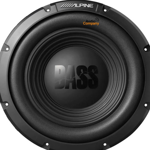 Subwoofer  12  Alpine  W12s4  250rms Potencia Max 750w