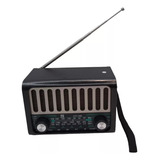 Radio Parlante Retro Bluetooth Am Fm Usb Ktf-1482