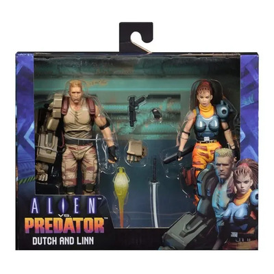 Alien Y Predator Dutch & Linn Arcade Appearence Neca 2pack | Meses sin interés