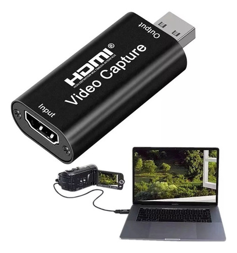 Tarjeta De Captura De Video Y Audio Hdmi 1080p Usb 2.0