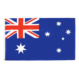 Bandera Pais Australia 1.5m X 90cm Estrella Poliester Tela