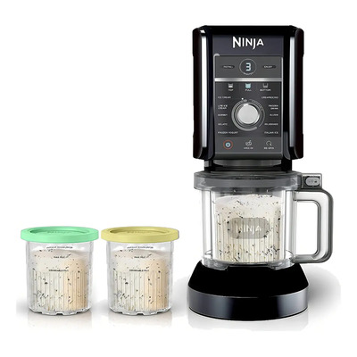 Máquina de Helados Ninja de 709 mL, en Negro | Meses sin interés