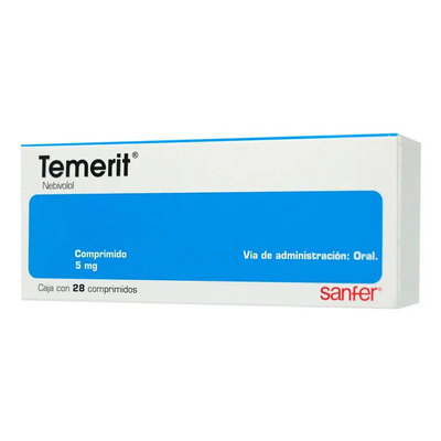 Temerit Comprimido 5 Mg, 28 Comprimidos | Envío gratis
