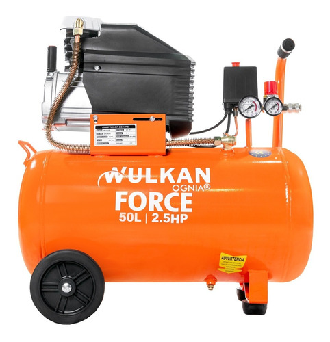 Moto Compresor 50 Litros / 2,5 Hp Wulkan 