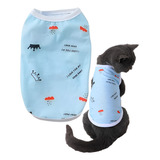 Ropa Para Perros Musculosa Para Mascotas Verano Perro Gatos