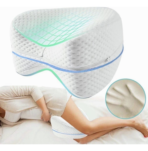 Almohada Ortopédica Para Piernas Alivio Del Dolor