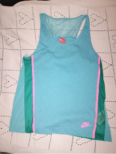 Musculosa Nike Turquesa 