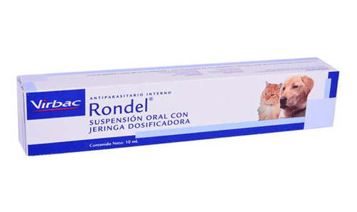 Rondel X 10 Ml Desparasitante Adulto Perros Y Gatos Y A