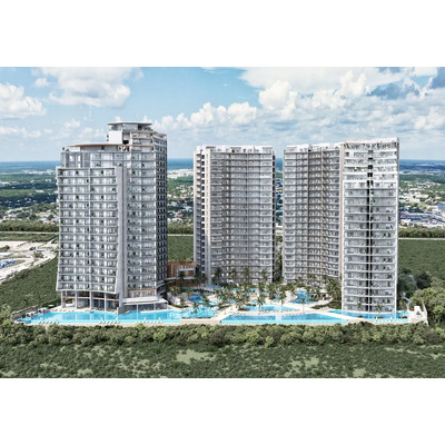 Departamento En Venta En Cancún, Aurora Towers, Unidades De Lujo