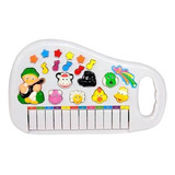 Piano Infantil Musical Educativo Som De Animal  A Pilha 